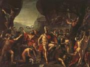 Jacques-Louis David Leonidas at thermopylae (mk02) Germany oil painting reproduction